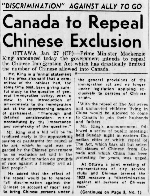 報紙,The Winnipeg Tribune,1947-01-27