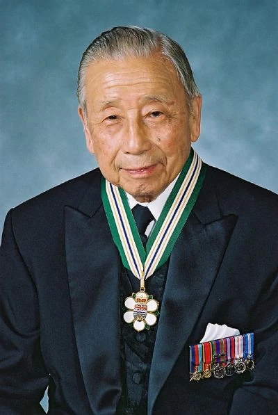 Portrait of Roy Mah, WWII Veteran, Activist, & Chinatown News Founder