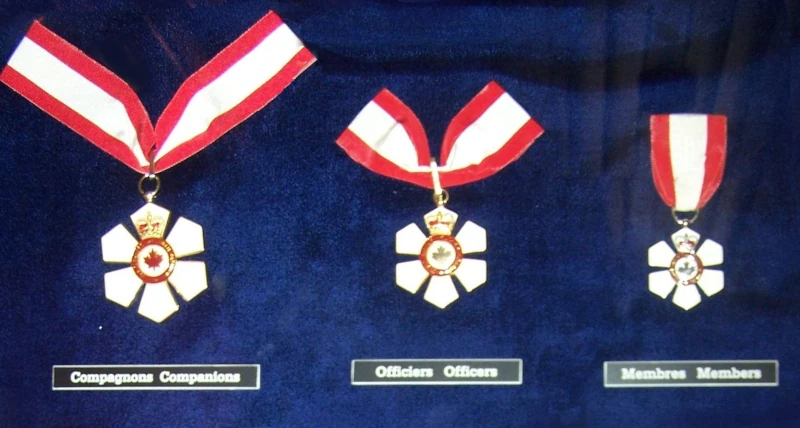 Symbolic image representing the Order of Canada honour for Peter Wing and Jean Lumb
